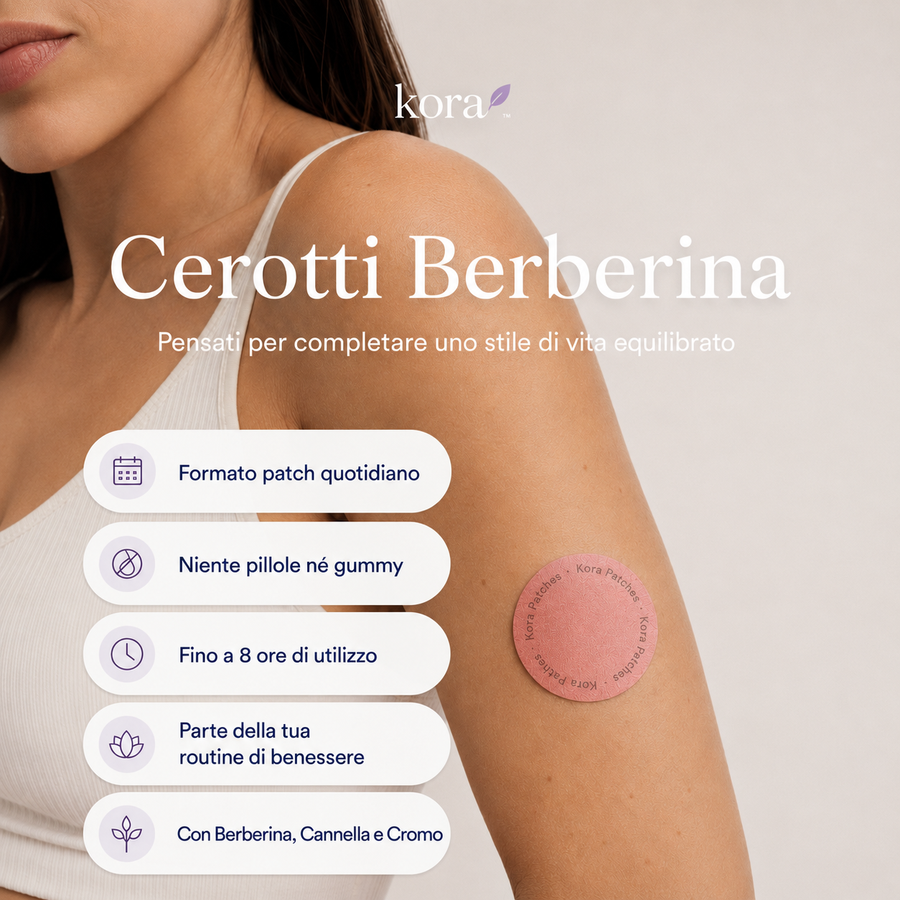 Patch Berberina — GLP-1 Naturale & Metabolismo – immagine 2